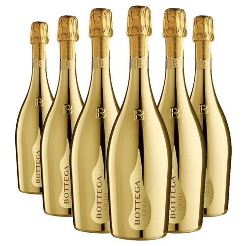 Crate of 6 Bottega Gold Prosecco 75cl